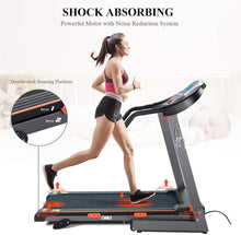 Load image into Gallery viewer, Electric Treadmill Folding Treadmill Machine with  3 Levels of Manual