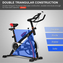 Load image into Gallery viewer, Costway Exercise Bicycle Indoor Bike Cycling Cardio Adjustable Gym Wor