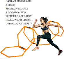 Load image into Gallery viewer, Hexagonal Speed Agility Training Ladder Sport Equipment Training Ladde