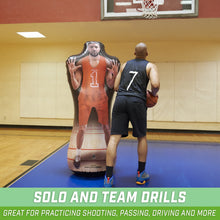 Load image into Gallery viewer, GoSports Inflataman Basketball Defender Training Aid