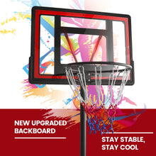 Load image into Gallery viewer, Lecheng 33&quot; Portable Basketball Hoop Goal with 5 - 7 Ft. Height Adjust