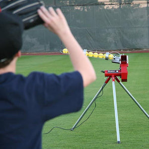 Heater Baseball Pitching Machine with BONUS Ball Feeder