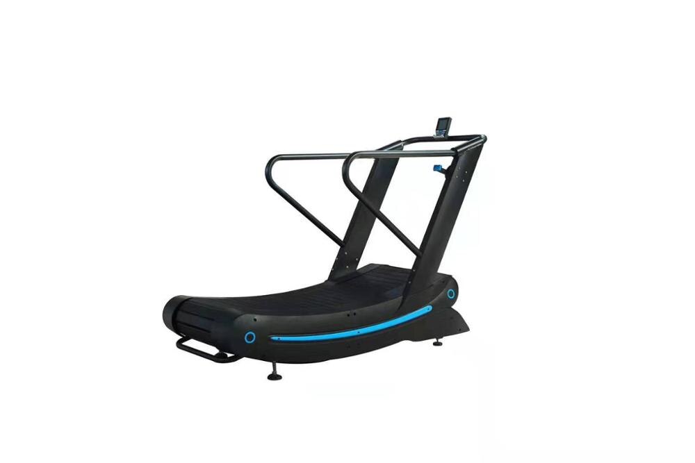 Home folding curve treadmill