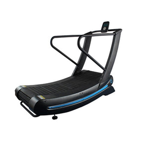 Home folding curve treadmill