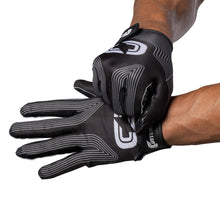 Load image into Gallery viewer, Cutters Epic Football Receiver Glove, Black, Youth, Small/Medium