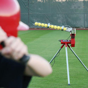 Heater Baseball Pitching Machine with BONUS Ball Feeder