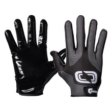 Load image into Gallery viewer, Cutters Epic Football Receiver Glove, Black, Youth, Small/Medium