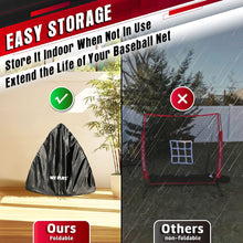 Load image into Gallery viewer, 5&#39; x 5&#39; Baseball &amp; Softball Practice Hitting &amp; Pitching Net similar to