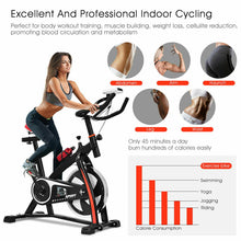 Load image into Gallery viewer, Costway Exercise Bicycle Indoor Bike Cycling Cardio Adjustable Gym Wor