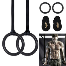 Load image into Gallery viewer, Gymnastic Fitness Rings with Straps