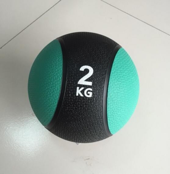 2kg/pcs Rubber Fitness Medicine Ball