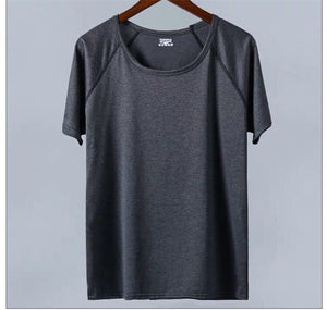 Men's Short-sleeve Loose Fast-drying Fitness T-shirt