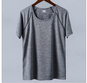 Men's Short-sleeve Loose Fast-drying Fitness T-shirt